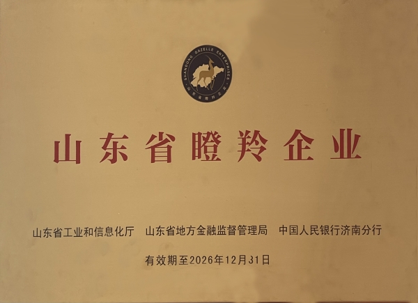 山东省瞪羚企业