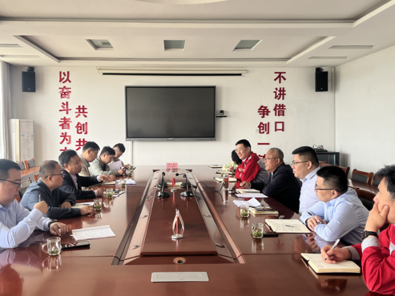 泰安市高端化工产业链专班来公司走访调研